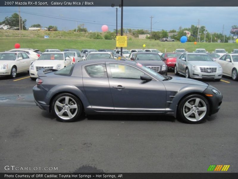 Galaxy Gray Mica / Black 2007 Mazda RX-8 Sport