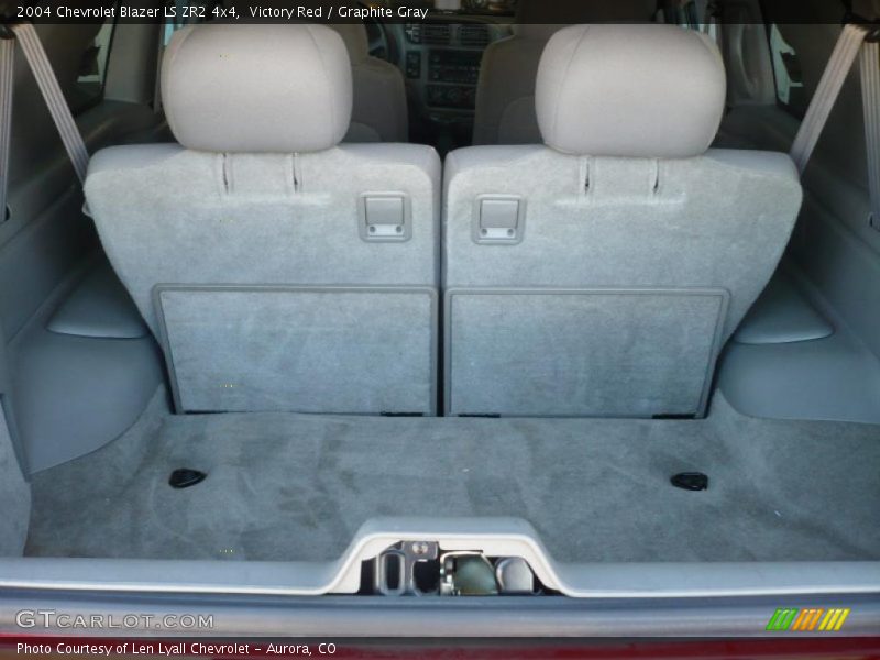 Victory Red / Graphite Gray 2004 Chevrolet Blazer LS ZR2 4x4