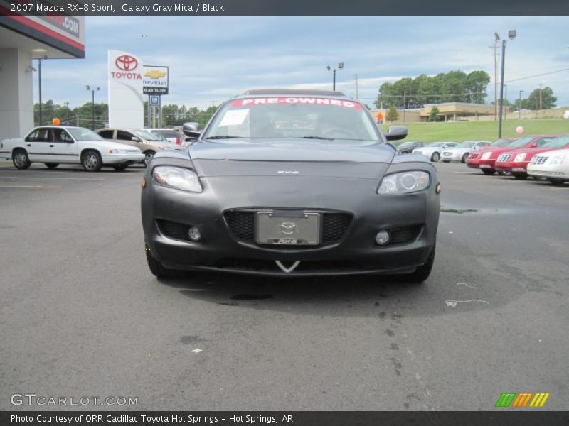 Galaxy Gray Mica / Black 2007 Mazda RX-8 Sport