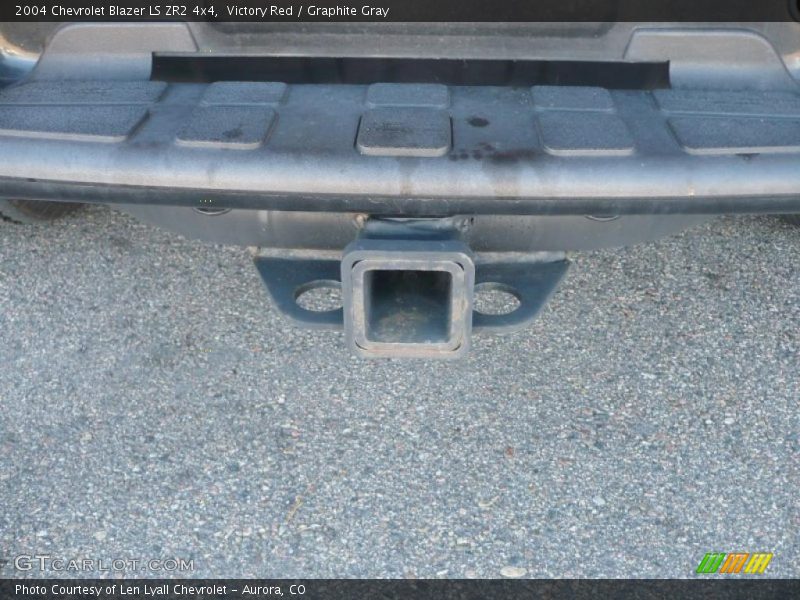 Victory Red / Graphite Gray 2004 Chevrolet Blazer LS ZR2 4x4