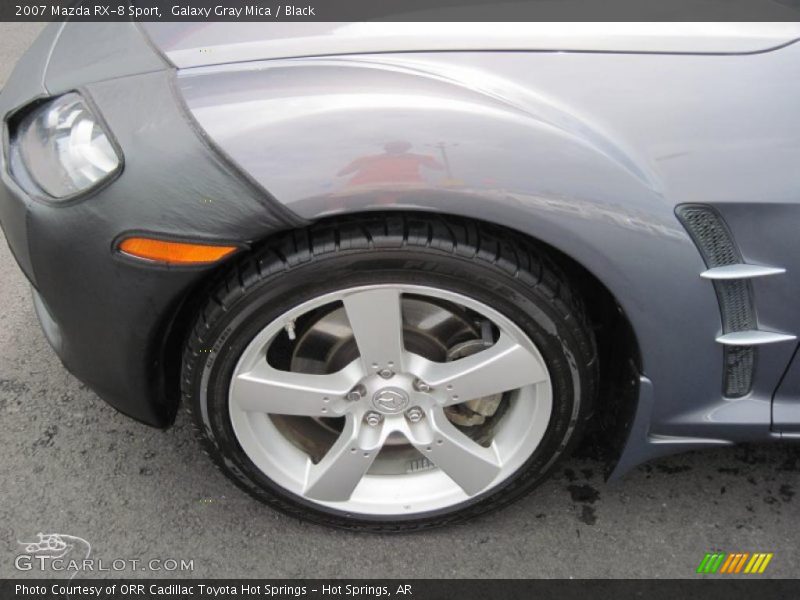 Galaxy Gray Mica / Black 2007 Mazda RX-8 Sport
