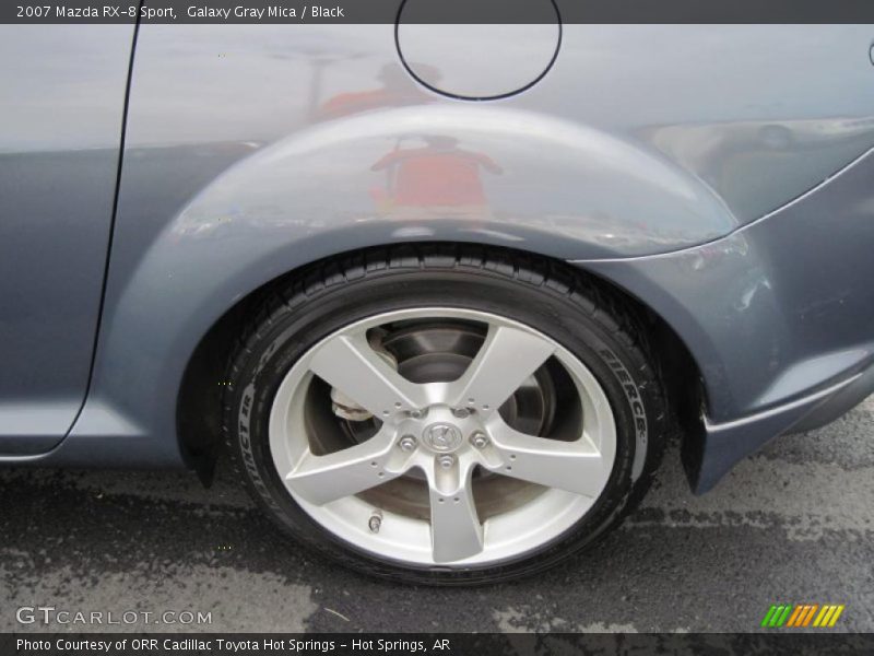Galaxy Gray Mica / Black 2007 Mazda RX-8 Sport