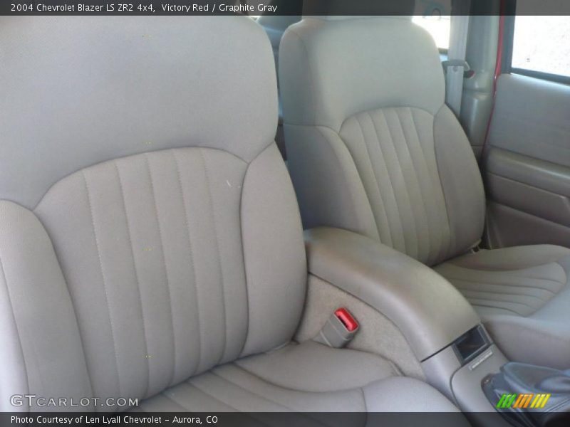 Victory Red / Graphite Gray 2004 Chevrolet Blazer LS ZR2 4x4
