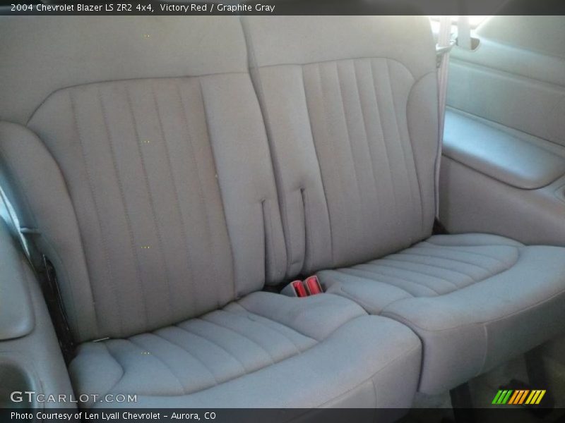 Victory Red / Graphite Gray 2004 Chevrolet Blazer LS ZR2 4x4