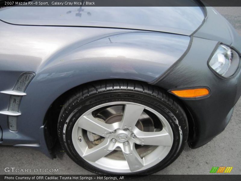 Galaxy Gray Mica / Black 2007 Mazda RX-8 Sport