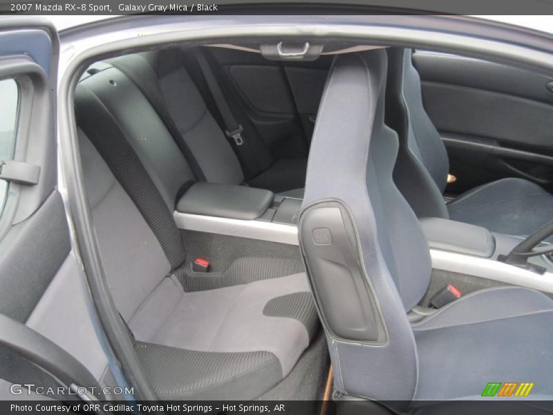 Galaxy Gray Mica / Black 2007 Mazda RX-8 Sport