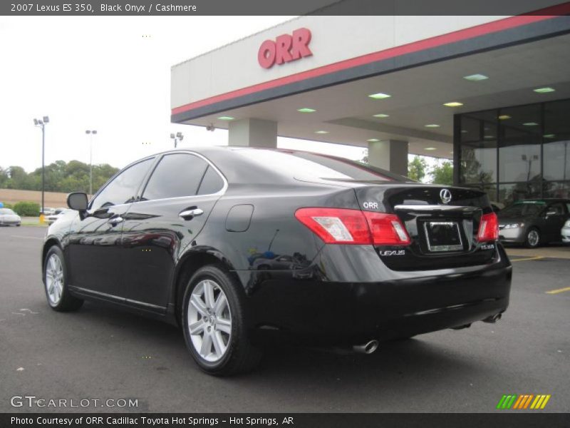 Black Onyx / Cashmere 2007 Lexus ES 350