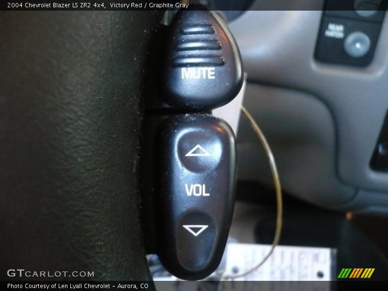 Victory Red / Graphite Gray 2004 Chevrolet Blazer LS ZR2 4x4