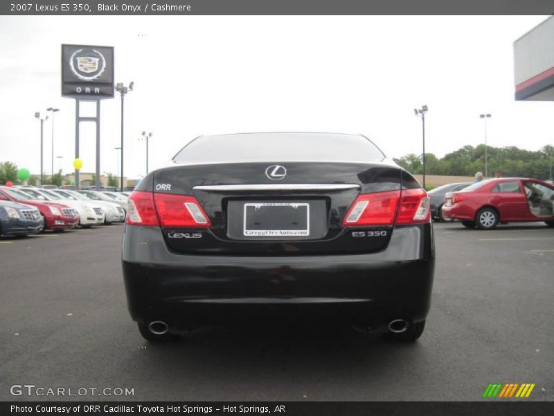 Black Onyx / Cashmere 2007 Lexus ES 350