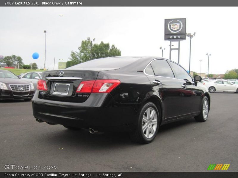 Black Onyx / Cashmere 2007 Lexus ES 350