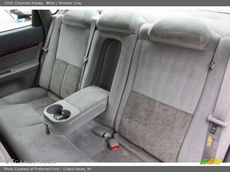 White / Medium Gray 2005 Chevrolet Impala