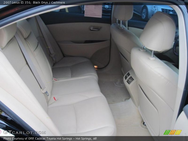 Black Onyx / Cashmere 2007 Lexus ES 350