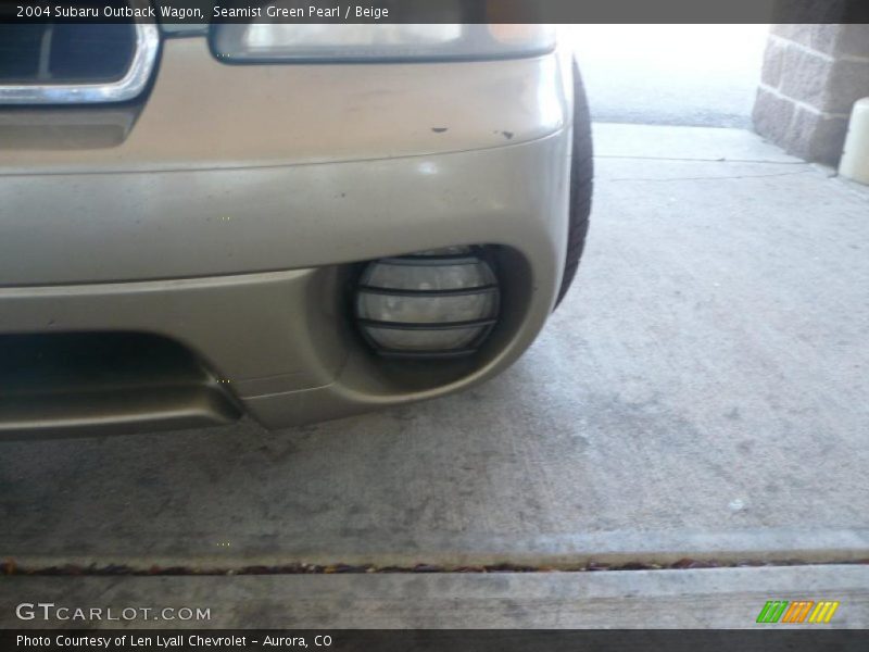 Seamist Green Pearl / Beige 2004 Subaru Outback Wagon
