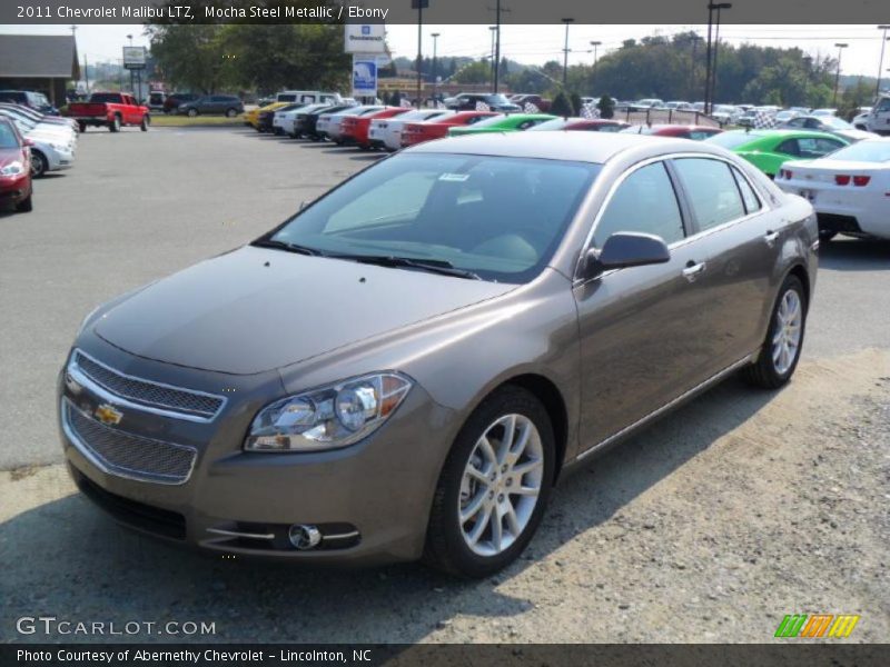 Mocha Steel Metallic / Ebony 2011 Chevrolet Malibu LTZ