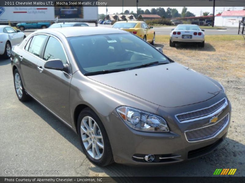 Mocha Steel Metallic / Ebony 2011 Chevrolet Malibu LTZ