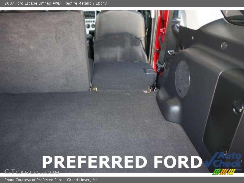 Redfire Metallic / Ebony 2007 Ford Escape Limited 4WD