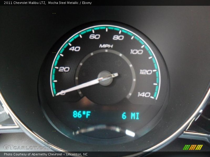 Mocha Steel Metallic / Ebony 2011 Chevrolet Malibu LTZ