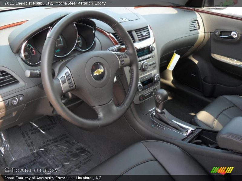 Mocha Steel Metallic / Ebony 2011 Chevrolet Malibu LTZ