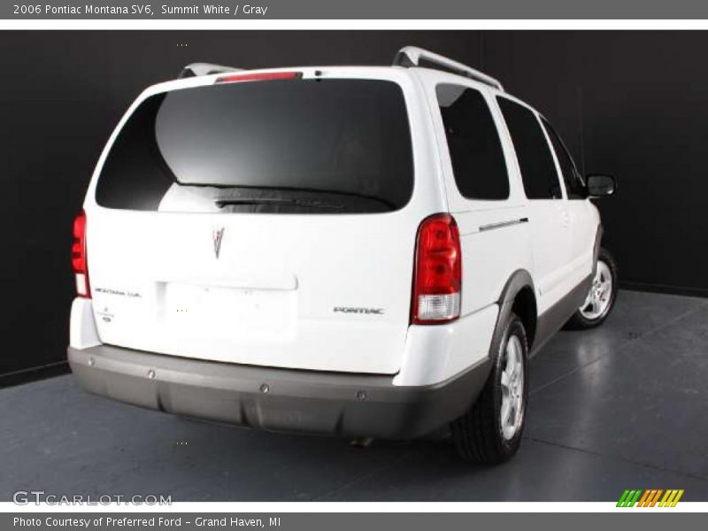Summit White / Gray 2006 Pontiac Montana SV6