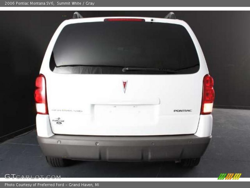 Summit White / Gray 2006 Pontiac Montana SV6