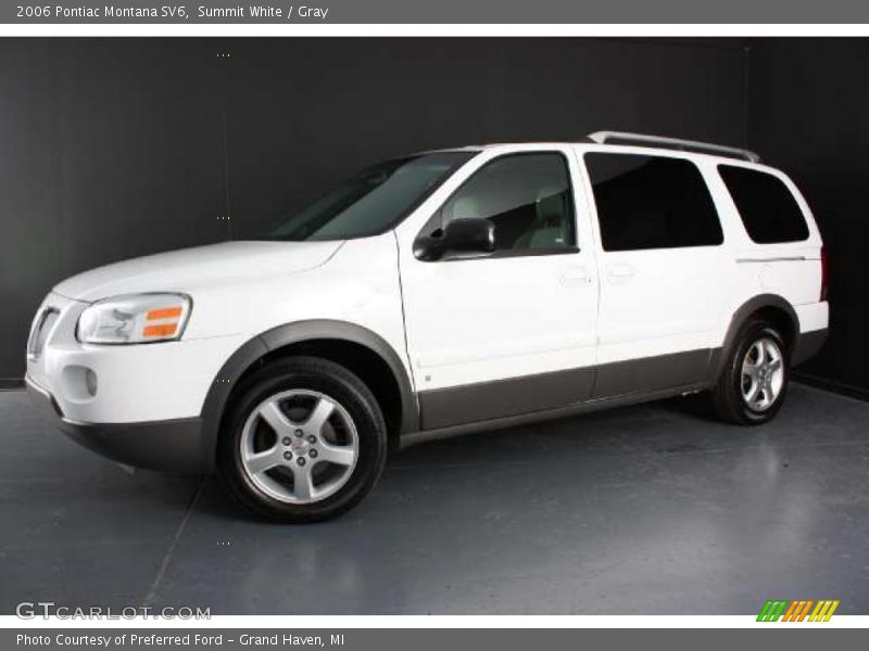 Summit White / Gray 2006 Pontiac Montana SV6