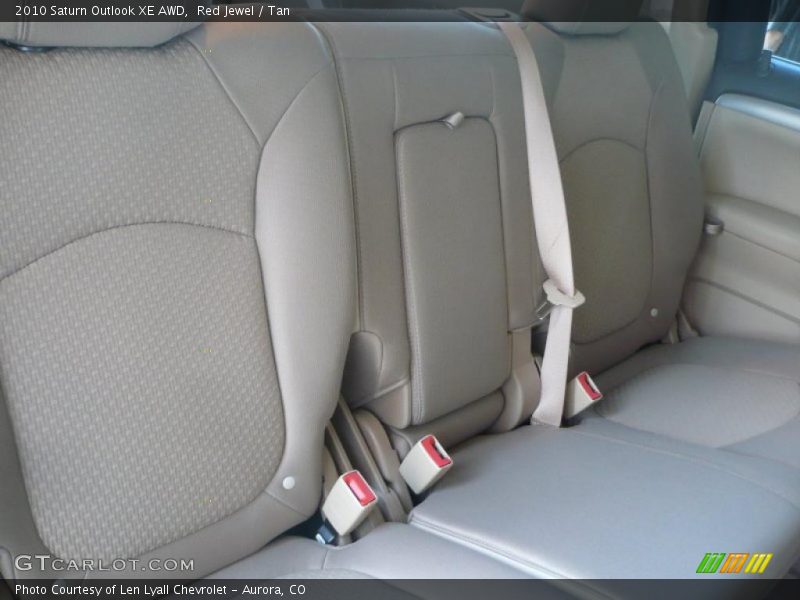 Red Jewel / Tan 2010 Saturn Outlook XE AWD