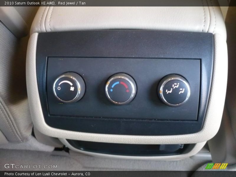 Red Jewel / Tan 2010 Saturn Outlook XE AWD