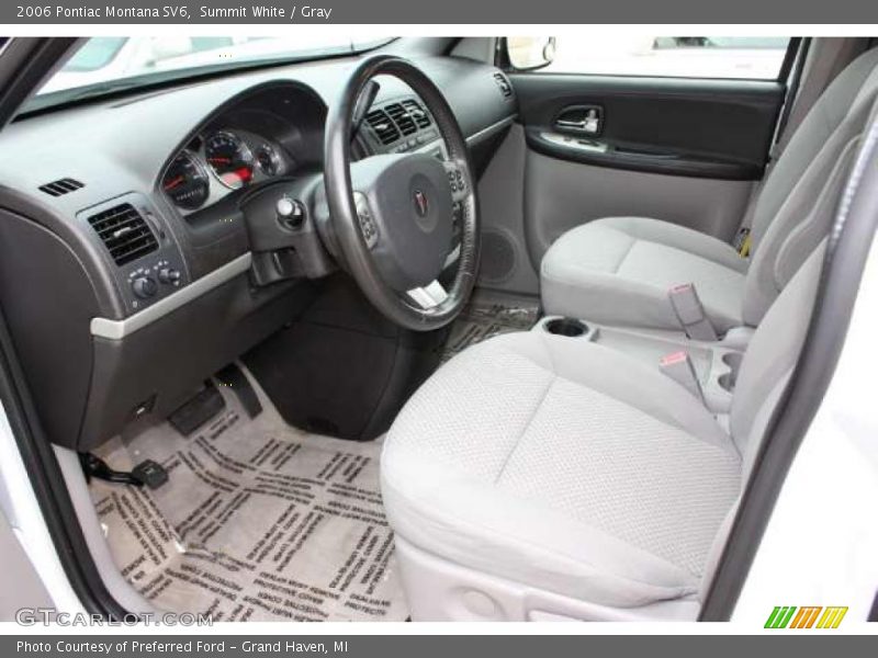 Summit White / Gray 2006 Pontiac Montana SV6