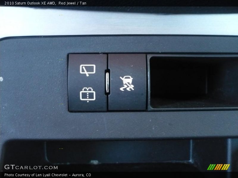 Red Jewel / Tan 2010 Saturn Outlook XE AWD
