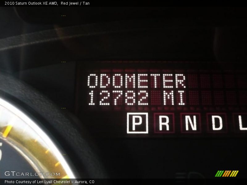 Red Jewel / Tan 2010 Saturn Outlook XE AWD