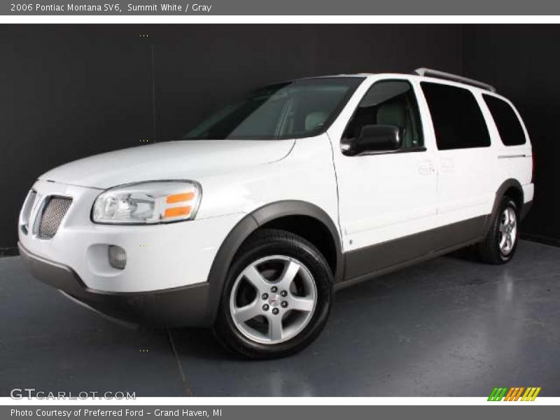 Summit White / Gray 2006 Pontiac Montana SV6