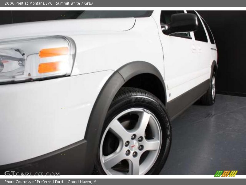 Summit White / Gray 2006 Pontiac Montana SV6