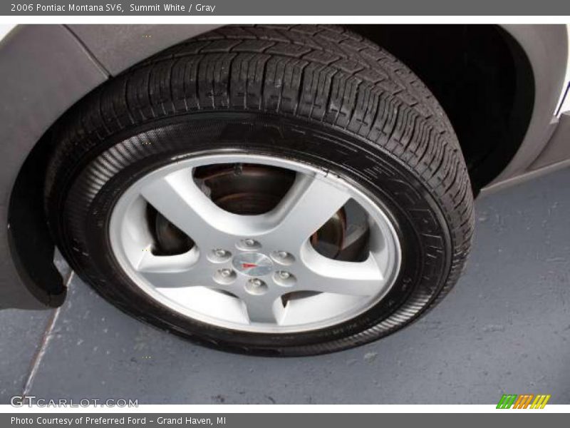 Summit White / Gray 2006 Pontiac Montana SV6