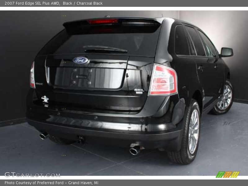 Black / Charcoal Black 2007 Ford Edge SEL Plus AWD