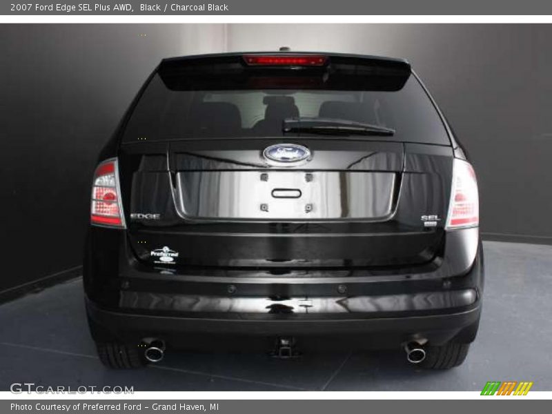 Black / Charcoal Black 2007 Ford Edge SEL Plus AWD