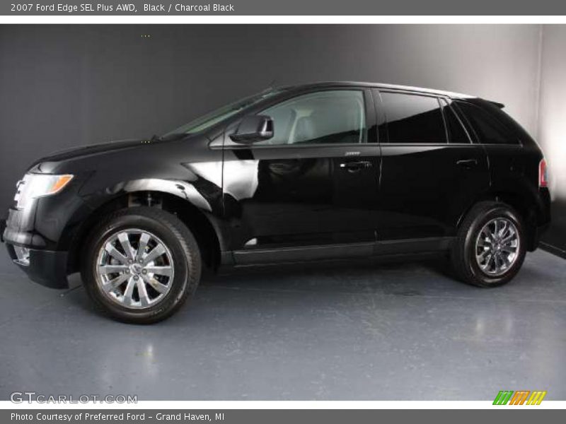 Black / Charcoal Black 2007 Ford Edge SEL Plus AWD