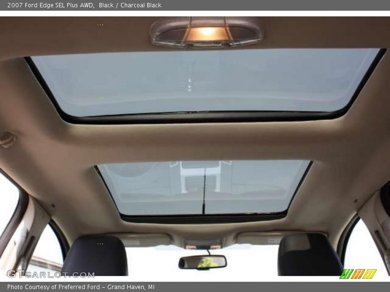 Black / Charcoal Black 2007 Ford Edge SEL Plus AWD
