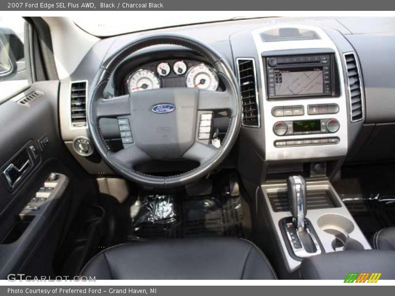 Black / Charcoal Black 2007 Ford Edge SEL Plus AWD