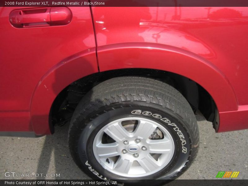 Redfire Metallic / Black/Stone 2008 Ford Explorer XLT