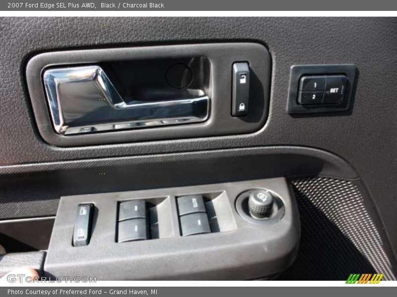 Black / Charcoal Black 2007 Ford Edge SEL Plus AWD