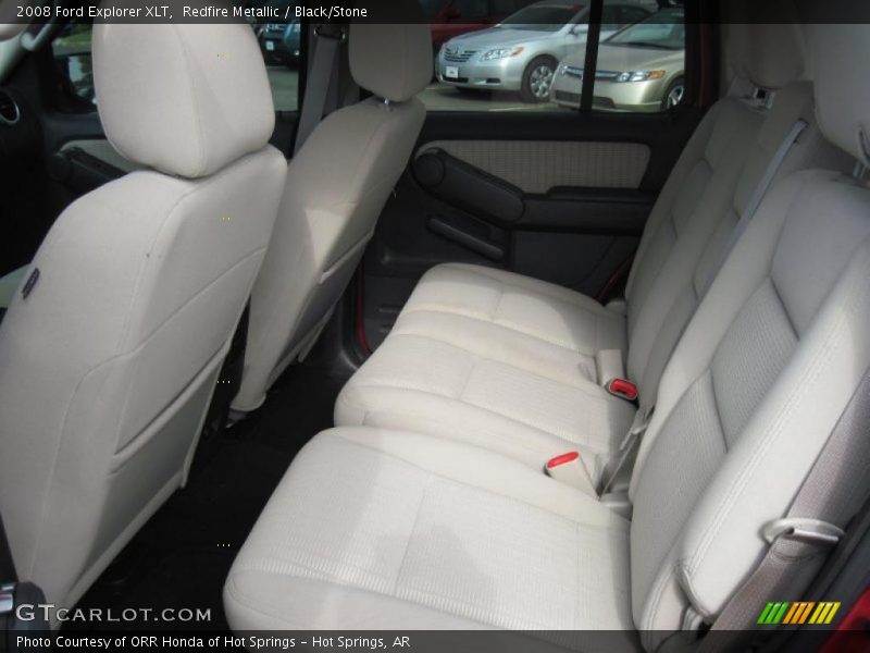 Redfire Metallic / Black/Stone 2008 Ford Explorer XLT