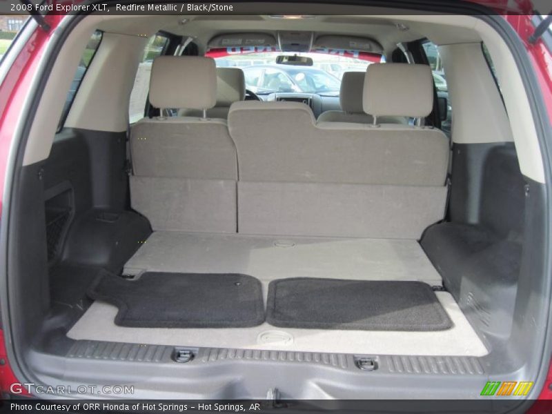 Redfire Metallic / Black/Stone 2008 Ford Explorer XLT