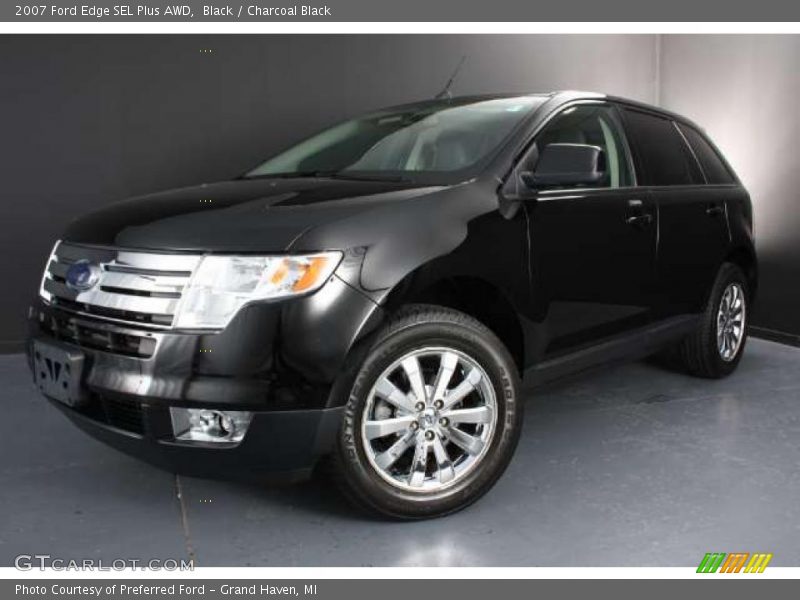 Black / Charcoal Black 2007 Ford Edge SEL Plus AWD