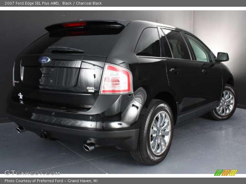 Black / Charcoal Black 2007 Ford Edge SEL Plus AWD