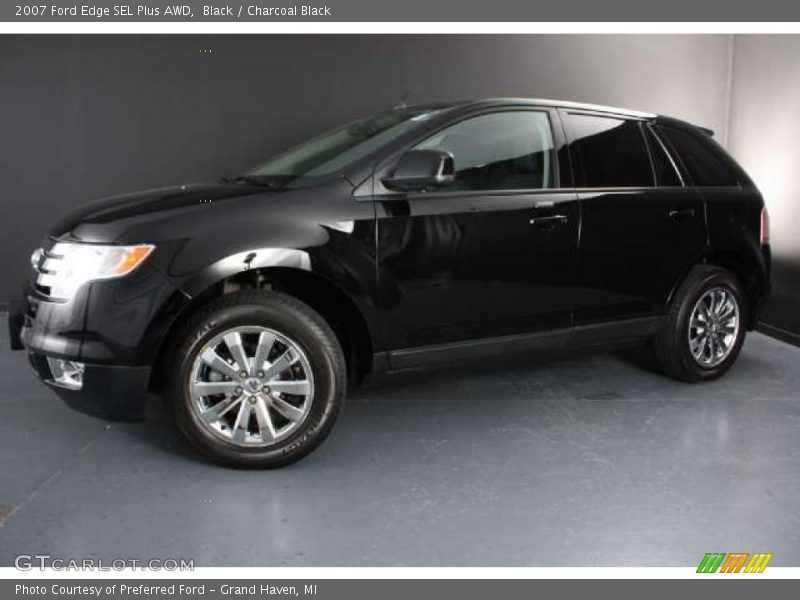 Black / Charcoal Black 2007 Ford Edge SEL Plus AWD