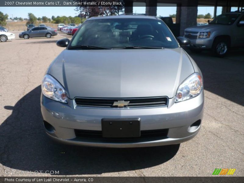 Dark Silver Metallic / Ebony Black 2007 Chevrolet Monte Carlo LT