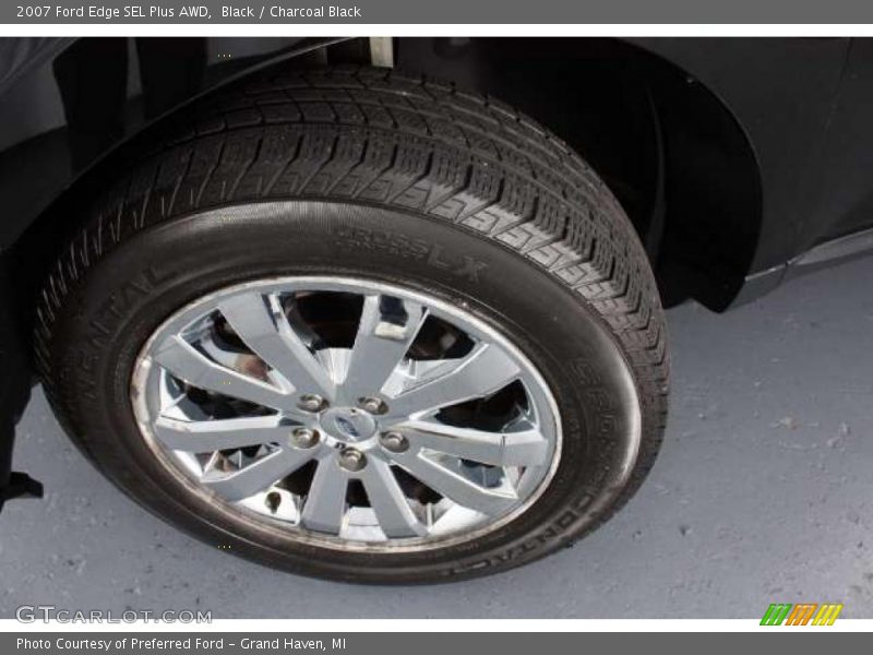 Black / Charcoal Black 2007 Ford Edge SEL Plus AWD