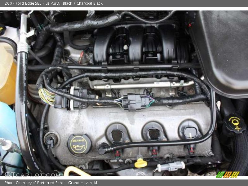 Black / Charcoal Black 2007 Ford Edge SEL Plus AWD