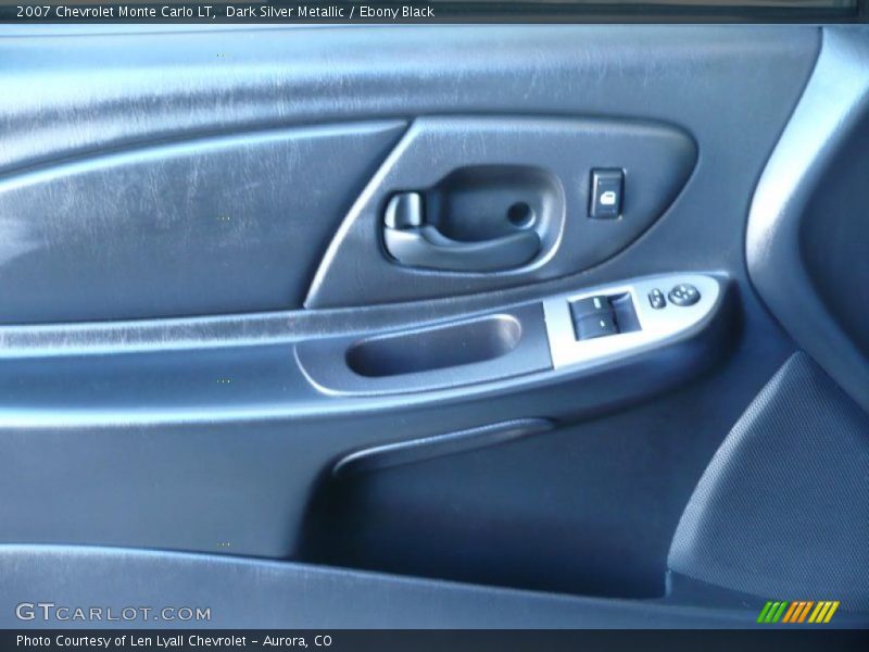 Dark Silver Metallic / Ebony Black 2007 Chevrolet Monte Carlo LT