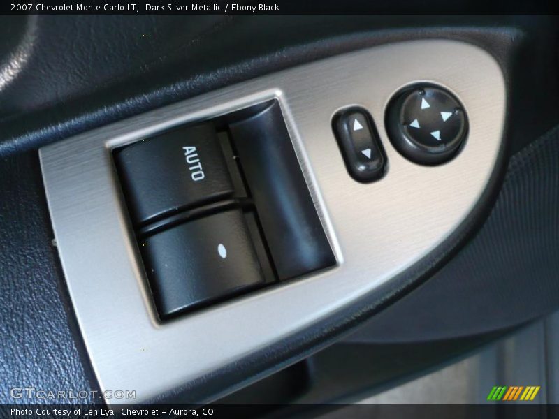 Dark Silver Metallic / Ebony Black 2007 Chevrolet Monte Carlo LT